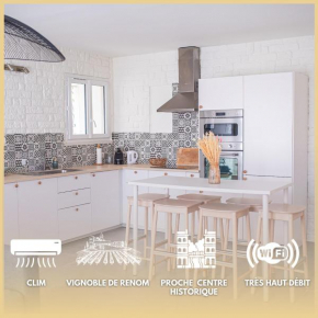 LOU DESTRE Maison 3 Chambres, parking vélo, Châteauneuf-du-Pape, Confort, Sérénité et Découverte du Terroir